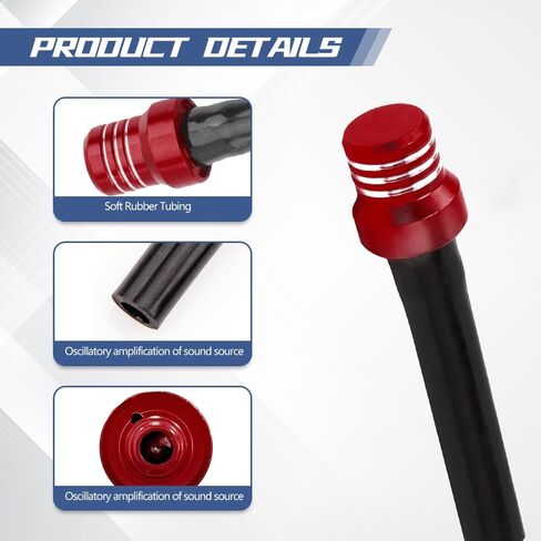 2PCS Gas Fuel Cap Air Vent Hose, Universal CNC Tank Valve Vent Tube with Chekc Ball, Aluminum Breather Valve Fits for 50cc 110cc 70cc 125cc ATV Motorcycle Dirt Pit Quad Bike Motocross in Saudi Arabia