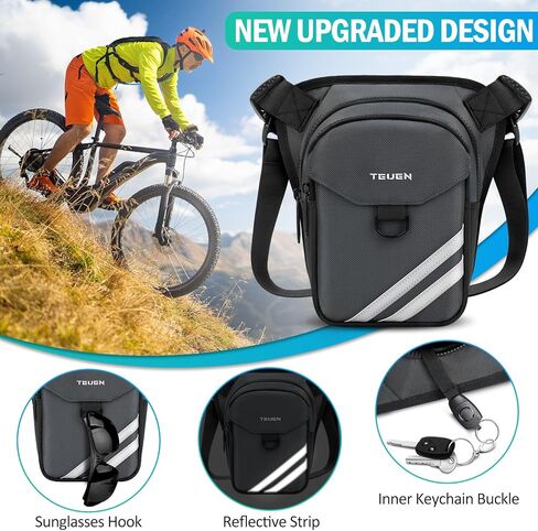 Drop Leg Bag for Men Women Waterproof Durable Motorcycle Leg Bag Outdoor Tactical Thigh Bag with Leg Strap Drop Leg Pouch Fanny Pack for Hiking Climbing Cycling Fishing in Kuwait