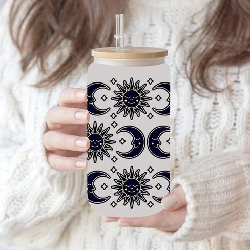 UV Dtf Cup Wrap, Transfer Stickers for Glass Cups, 5 Sheets Butterfly Rub on Transfers, Waterproof Sticker for 16OZ Libbey Cups Furniture Craft Wood DIY Crafts Vintage (Butterfly) in Saudi Arabia