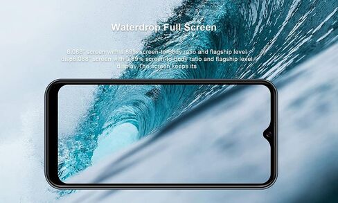 D68S | هاتف ذكي أندرويد 4G مفتوح | هواتف محمولة بشاشة كاملة 6.1 بوصة Waterdrop وبطاقتي SIM غير مقفلة | 4000 مللي أمبير | 32 جيجابايت من ذاكرة الوصول العشوائي إلى 128 جيجابايت ممتدة | كاميرا AI كاميرا 8 ميجابكسل + 8 ميجابكسل | فتح الوجه | أندرويد 11 in Saudi Arabia