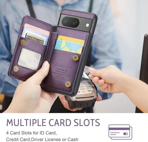 Kowauri for Google Pixel 8 Case, PU Leather Wallet Case for Women Men with RFID Blocking Card Holder Slot Magnetic Closure Shockproof Protective Phone Cover for Google Pixel 8 (Teal) in Kuwait