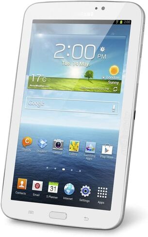تابلت سامسونج جالكسي تاب 3 (T210R) ابيض - 8 جيجا، واي فاي فقط، 7 انش - (متجدد) in Saudi Arabia