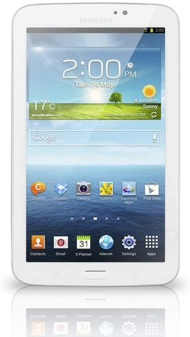 تابلت سامسونج جالكسي تاب 3 (T210R) ابيض - 8 جيجا، واي فاي فقط، 7 انش - (متجدد) in Saudi Arabia
