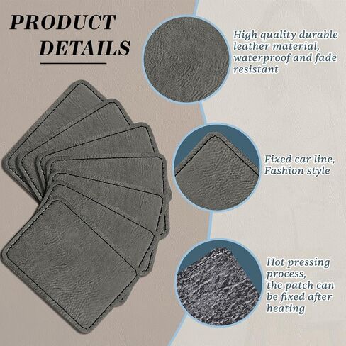Blank Leather Patch Big Rectangular (Dark Brown), Custom in Saudi Arabia