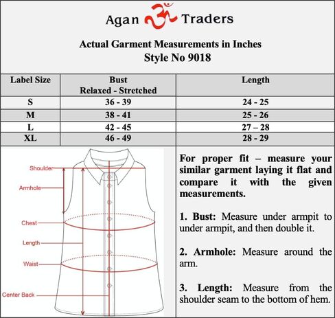 بلوزات مطرزة بدون أكمام للنساء من Agan Traders - بلايز بوهيمية لأزياء الصيف - بلوزات نسائية بدون أكمام in Kuwait