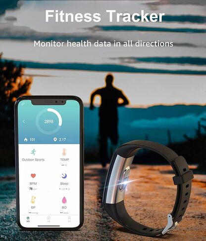 IP68 اللياقة البدنية تعقب ضغط الدم مراقب معدل الحرارة ساعة ذكية الدم الأكسجين النوم مراقب النشاط تعقب عداد الخطى ساعة للنساء الرجال الاطفال in Kuwait