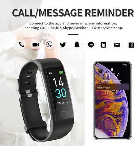 IP68 اللياقة البدنية تعقب ضغط الدم مراقب معدل الحرارة ساعة ذكية الدم الأكسجين النوم مراقب النشاط تعقب عداد الخطى ساعة للنساء الرجال الاطفال in Kuwait