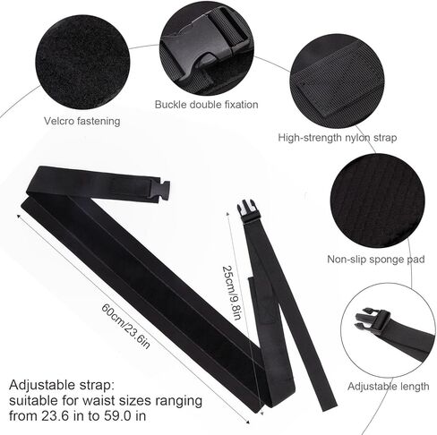 حزام دفع الورك، حزام دفع الورك المطور سهل الاستخدام مع الدمبل وأجراس كيتل بيل والألواح ذات وسادات أوسع وأطول مضادة للانزلاق لصالة الألعاب الرياضية والمنزل والتدريبات in Kuwait