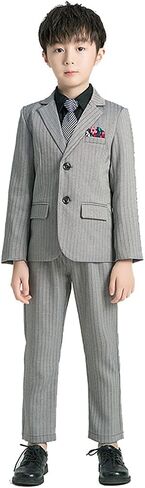 Boy 4 Pieces Slim Fit Dresswear Formal Suit Set in Saudi Arabia