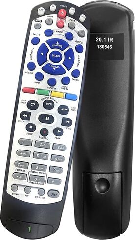 New IR Remote Control for Dish Network 20.1 IR Satellite Receiver TV DVD VCR in Kuwait