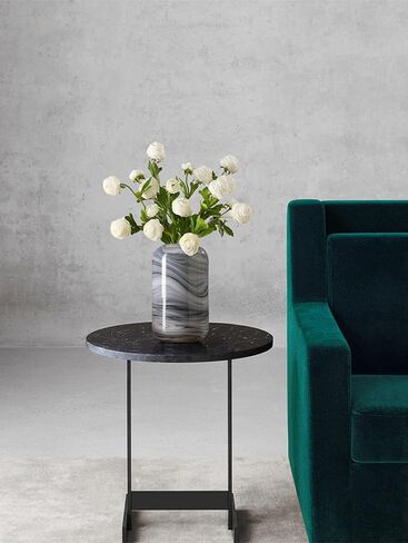 Glass Flower Vase, Hand Blown Glass Vase, Decorative Glass Vase for Home Decor,Modern Floral Vase for Living Room, Centerpieces, Tabletop, Wedding in Saudi Arabia