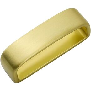 TANJUN Belt Loop Keep Stainless Steel Brass Alloy Men's Belt Buckle Fits 1.5" (38mm) Belt