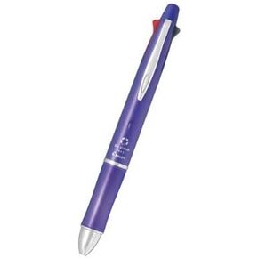 Pilot Dr. Grip 41 4 Color 0.5 mm Ballpoint Multi Pen 0.5 mm Pencil - Series I - Lavender