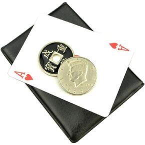 Lethal Tender Coin Magic Tricks Professional Magician Gimmick Illusion Trick for Magic