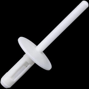 Rexka 30pcs Wheel Arch Trim Cover Nylon Expanding Rivet White Nylon for BMW 07147391324 X5 E53 E70 E71 E83 2013 –