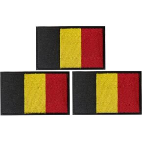 3 Pack American Thin Blue Line Flag Patch US Police Flag Embroidery Patch for Hats, Tactical Bags, Jackets, Clothes Patch Team Military Patch