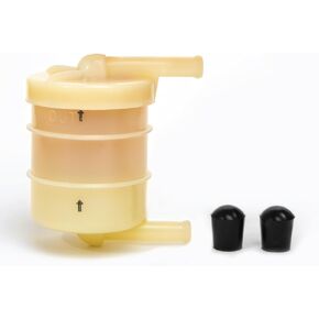 In-Line Fuel Filter Kit - Pack of 1 - Replaces O.E. 130306132; Wix WF10323 - Inline Fuel Filter Compatible with Case IH, JCB, LS, & New Holland Workmaster Tractors