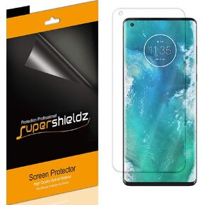 Supershieldz (عبوة من قطعتين) مصمم لهاتف Motorola Edge وEdge Plus/Edge+ (2020) [غير مناسب لطراز 2022] واقي شاشة، درع شفاف عالي الدقة (TPU)