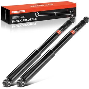 A-Premium Rear Pair (2) Shock Absorbers Compatible with Dodge Durango 2004-2009 & Chrysler Aspen 2007-2009, Driver and Passenger Side