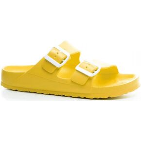 Corkys Women's Waterslide Slip-On Sandal Yellow
