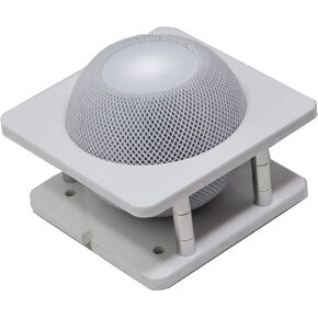 TABcare Anti-Theft Security Acrylic 75x75mm VESA Case for HomePod Mini with Wall Mount Kit (Black)