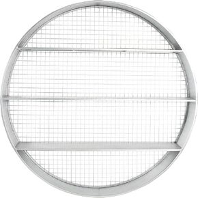 Creative Co-Op Round Metal Wall Décor with 4 Shelves