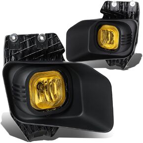 DNA MOTORING FL-ZTL-218-SM Assembly Fog Light With Switch Driver & Passenger Side Enhance visibility [Compatible with 11-16 Ford F250 350 450 550 SD]