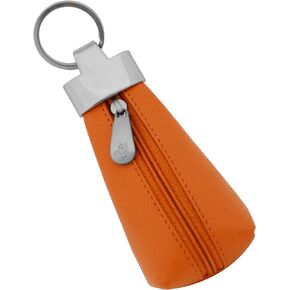 VISCONTI K10 Leather Key Ring Zippered Coin Pouch