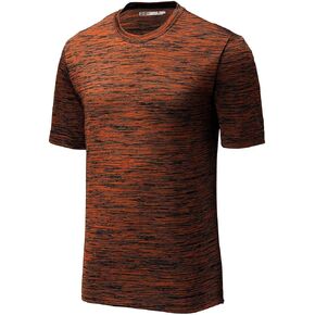 Moisture Wicking Electric Heather Athletic Shirts Sizes XS-4XL