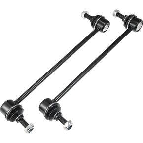 X AUTOHAUX 2pcs Front Sway Bar Links K90515 Stabilizer Link Suspension Kit for BMW 323i 1999-2000 31351095694 31356780847 Black