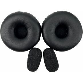 Airman 850 Ear Cushions Headphone Replacement Ear Pads Covers Compatible with Telex Airman 850 Aviation Headsets-Soft Protein Leather in Kuwait
