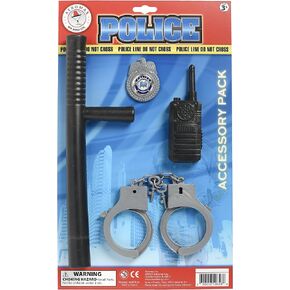 Aeromax Police Officer Accessory Set, Multicolor (P-Acc)