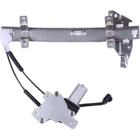 Power Window Regulators Rear Right Passengers Side with Motor Assembly Replacement Parts for 1997-2003 Pontiac Grand Prix 4 Door
