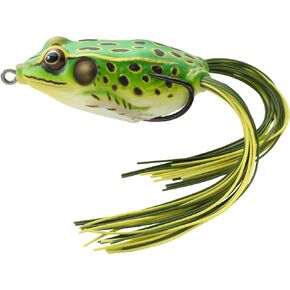 LIVE TARGET Livetarget Fgh T 512 Koppers Floating Frog Hollow Body Lure Inch 4 Ounce Flour Green Yellow