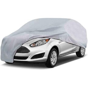 Coverking UVCCAR3I98 Universal Fit Car Cover for Sedan Length 14.3 ft. to 16.8 ft. - Triguard Light Weather Outdoor (Gray)