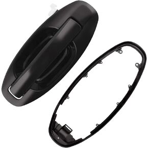 Rear Left Driver Side Exterior Outside Door Handle for Hyundai Santa Fe 2001 2002 2003 2004 2005 2006 Replaces 83650-26000 8365026000