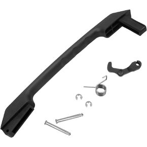 Rear Liftgate Handle Repair Kit Fit for Hummer H2 2003-2009, Exterior Textured Lever Latch Handle Repair Kit, Rear License Plate Bracket