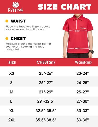 FitsT4 Sports Boy's Polo Shirts Short Sleeve Plaid Trim School Uniform UPF 50+ Moisture Wicking Collared Golf Apparel in Saudi Arabia