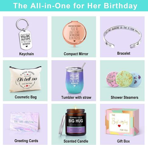 Gifts for Women,Birthday Gifts for Women self Care Relaxing Spa Gift Baskets for Women Christmas Gifts for Mom, Wife, Sisters, Friends Unique Mothers Day Gifts in Saudi Arabia