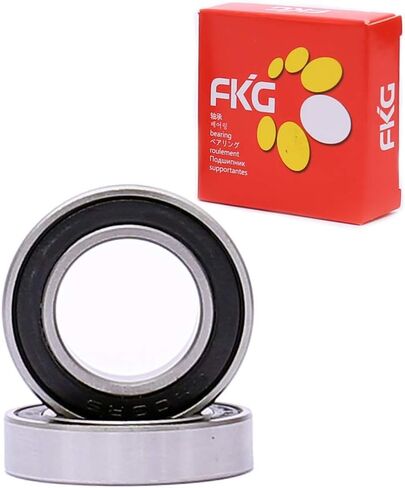 FKG 6903-2RS 17x30x7mm Deep Groove Ball Bearing Double Rubber Seal Bearings Pre-Lubricated 2 Pcs in Saudi Arabia