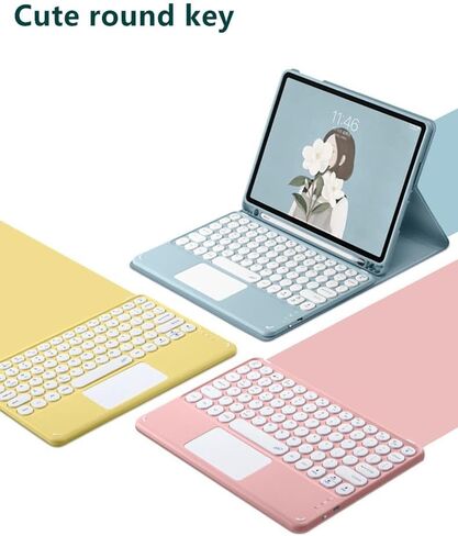 حافظة لوحة المفاتيح لجهاز Galaxy Tab A9+ A9Plus 11 بوصة 2023 SM-X210/X215/X216، مع لوحة مفاتيح بلوتوث مغناطيسية قابلة للفصل مع حامل قلم S حافظة رفيعة قابلة للطي (GarkGreen) in Kuwait