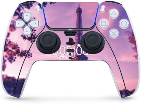 MightySkins Skin Compatible with PS5 / PlayStation 5 Controller - All My Friends are Dead | Protective, Durable, and Unique Vinyl Decal wrap Cover | Easy to Apply | Made in The USA in Saudi Arabia