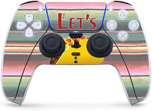 MightySkins Skin Compatible with PS5 / PlayStation 5 Controller - All My Friends are Dead | Protective, Durable, and Unique Vinyl Decal wrap Cover | Easy to Apply | Made in The USA in Saudi Arabia