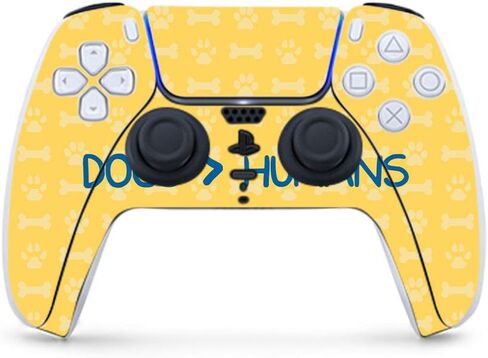 MightySkins Skin Compatible with PS5 / PlayStation 5 Controller - All My Friends are Dead | Protective, Durable, and Unique Vinyl Decal wrap Cover | Easy to Apply | Made in The USA in Saudi Arabia