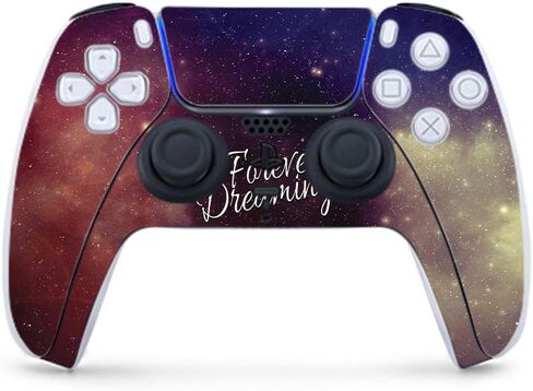 MightySkins Skin Compatible with PS5 / PlayStation 5 Controller - All My Friends are Dead | Protective, Durable, and Unique Vinyl Decal wrap Cover | Easy to Apply | Made in The USA in Saudi Arabia