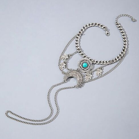 Dream Catcher Bracelet for Women Boho Turquoise Bracelet Dream Catcher Charm Bracelet Vintage Western Jewelry Gift for Girls in Saudi Arabia