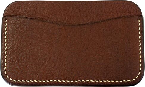 Card Wallet 100% Handmade Chemical Free Leather Minimalist Card Wallet For Men & Women Slim Wallet Fits Up To 6 Cards/IDs in Saudi Arabia