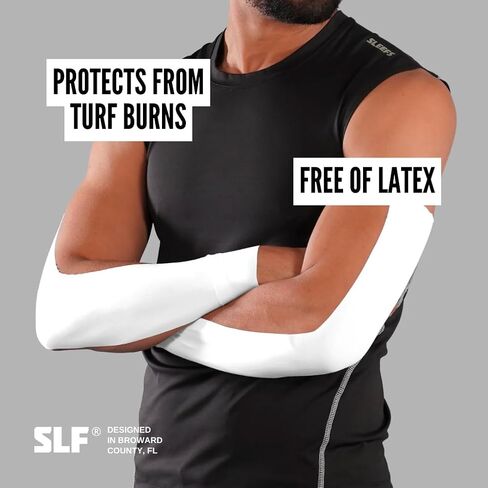 SLEEFS Turf Tape (White) - Perfect Football Arm Tape / Extra Wide Athletic Tape - Flexible, Waterproof, Ultra Sticky Kinesio / Kinetic / Kenesiology Tape in Saudi Arabia