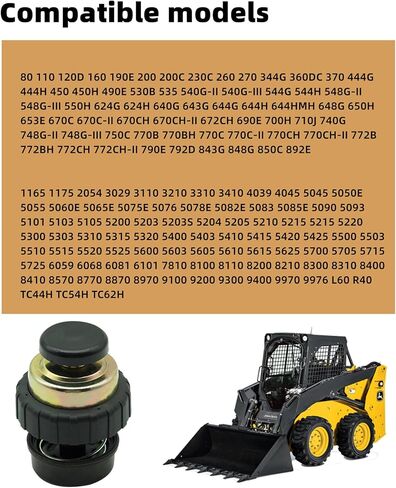 RE50467 87612472 برايمر يدوي لفلتر الوقود متوافق مع John Deere Excavator 80 110 Tractor Feller Buncher Cotton Picker-1 سنة الضمان in Kuwait