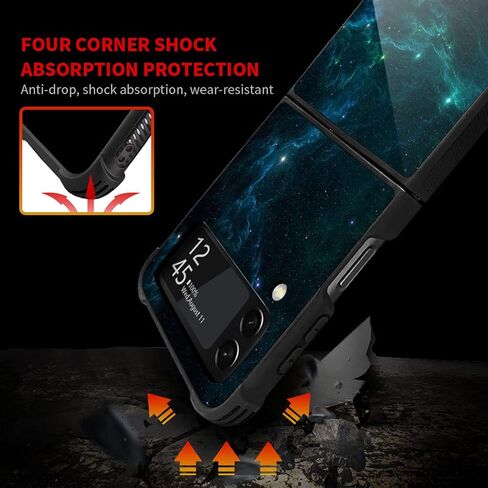 CARLOCA Compatible with Samsung Galaxy Z Flip 3 5G Case,Adult Humor No Fuck Given Pattern Design for Girl Boy Shockproof Anti-Scratch Case for Samsung Galaxy Z Flip 3 5G in Kuwait